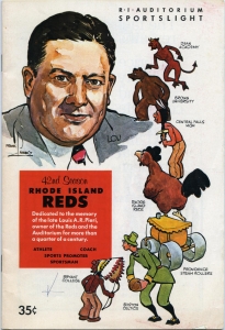 Providence Reds 1967-68 game program