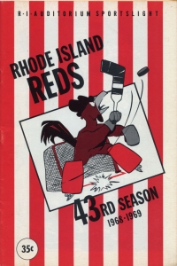 Providence Reds 1968-69 game program