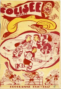 Quebec Aces 1946-47 game program