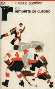 Quebec Remparts 1970-71 game program