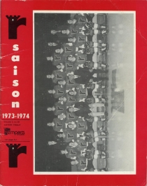 Quebec Remparts 1973-74 game program