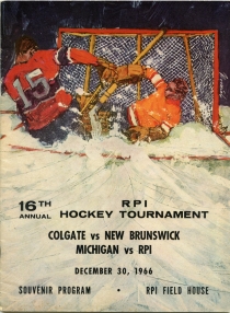 R.P.I. 1966-67 game program