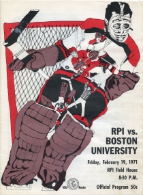 R.P.I. 1970-71 game program