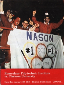 R.P.I. 1987-88 game program