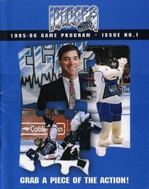 Raleigh Icecaps 1995-96 game program
