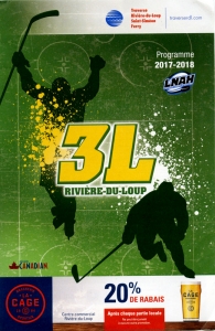 Riviere-du-Loup 3L 2017-18 game program