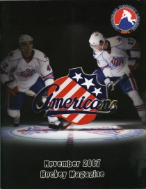 Rochester Americans 2007-08 game program