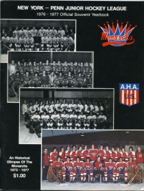 Rochester Monarchs 1976-77 game program