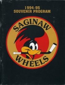 Saginaw Wheels 1994-95 game program