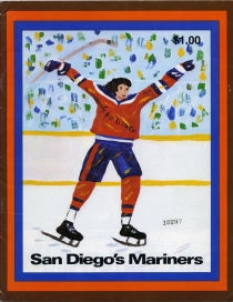 San Diego Mariners 1977-78 game program