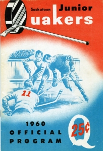 Saskatoon Jr. Quakers 1960-61 game program