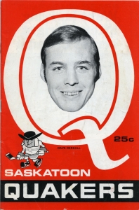 Saskatoon Quakers 1970-71 game program
