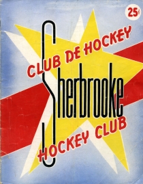 Sherbrooke Saints 1953-54 game program