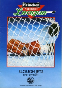 Slough Jets 1986-87 game program