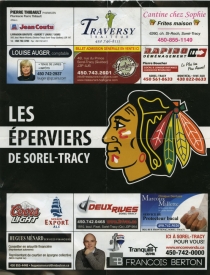Sorel-Tracy Blackhawks 2013-14 game program