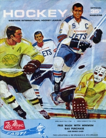 Spokane Jets 1969-70 game program
