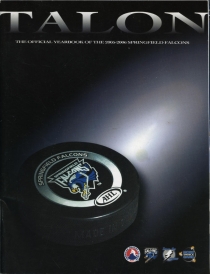 Springfield Falcons 2005-06 game program