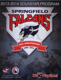 Springfield Falcons 2013-14 game program