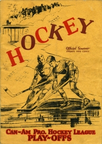 Springfield Indians 1927-28 game program