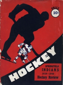 Springfield Indians 1939-40 game program
