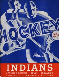Springfield Indians 1947-48 game program