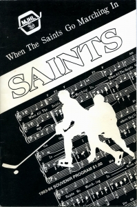 St. Boniface Saints 1993-94 game program