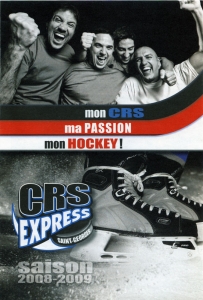 St. Georges CRS Express 2008-09 game program