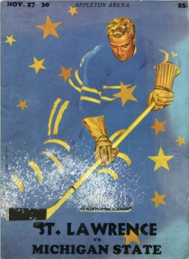 St. Lawrence University 1953-54 game program