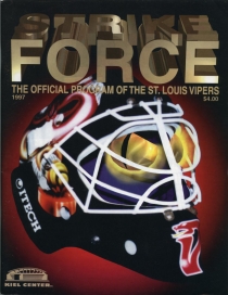 St. Louis Vipers 1996-97 game program