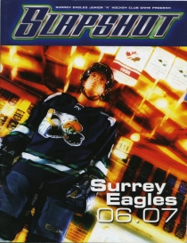 Surrey Eagles 2007-08 game program