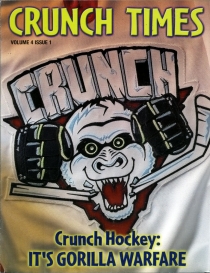 Syracuse Crunch 2000-01 game program