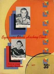 Syracuse Stars 1966-67 game program