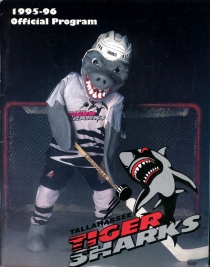 Tallahassee Tiger Sharks 1995-96 game program