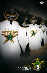 Texas Stars 2013-14 game program