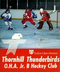 Thornhill Thunderbirds 1978-79 game program
