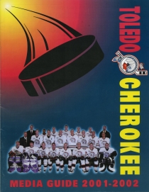Toledo Cherokee 2001-02 game program
