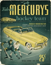 Toledo Mercurys South 1948-49 game program