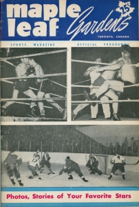 Toronto Marlboros 1951-52 game program