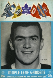 Toronto Marlboros 1957-58 game program