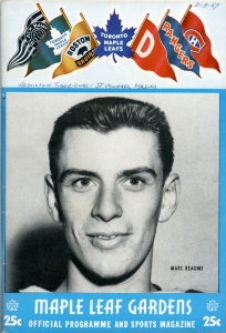 Toronto St. Michael's 1956-57 game program
