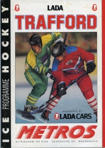Trafford Metros 1993-94 game program