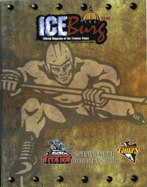 Trenton Titans 1999-00 game program