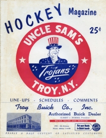 Troy Uncle Sam Trojans 1952-53 game program