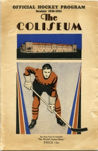 Tulsa Oilers 1930-31 game program