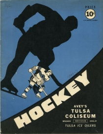 Tulsa Oilers 1946-47 game program