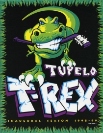 Tupelo T-Rex 1998-99 game program