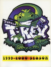 Tupelo T-Rex 1999-00 game program