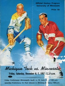 U. of Minnesota 1957-58 game program