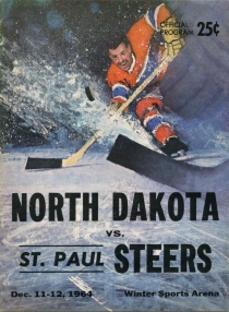 U. of North Dakota 1964-65 game program