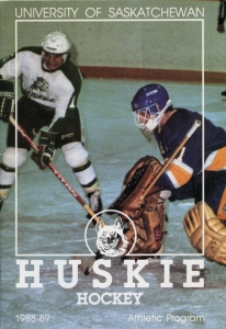 U. of Saskatchewan 1988-89 game program